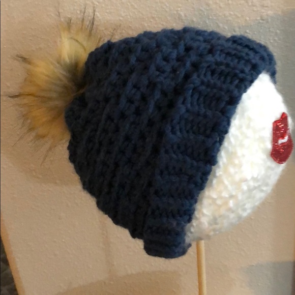 Brand New Handcrafted Crochet Blue Hat - Picture 5 of 5